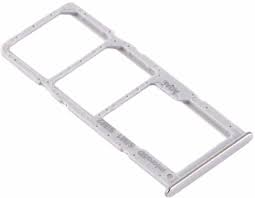 SIM Card Holder Tray for Moto E6s - White by Sparestream
