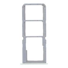 SIM Card Holder Tray for Moto E6s - Grey by Sparestream