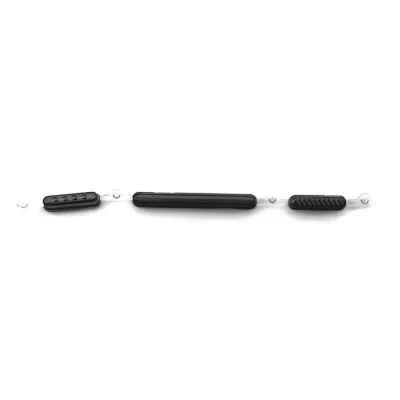 Power Button Outer for Motorola One Fusion Plus Black - Plastic On Off Switch by Sparestream