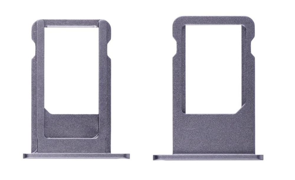 SIM Card Holder Tray for Motorola Moto E3 Power - Black by Sparestream