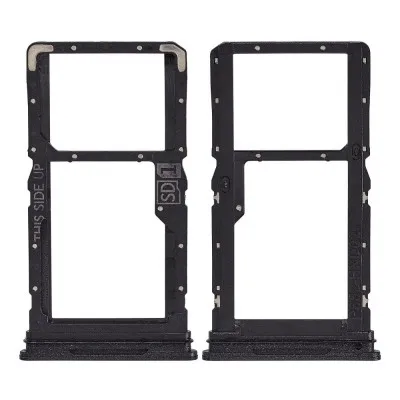 SIM Card Holder Tray for Motorola Moto G84 - Black By Sparestream