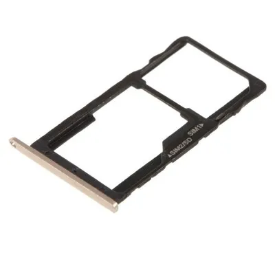 SIM Card Holder Tray for Moto G5S - Gold by Sparestream