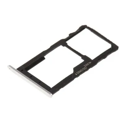 SIM Card Holder Tray for Moto G5S - White by Sparestream