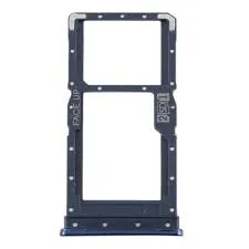 SIM Card Holder Tray for Motorola Moto E32 India - Black by Sparestream