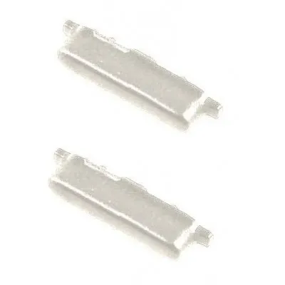 Power Button Outer for Motorola Razr 50 White - Plastic On Off Switch by Sparestream