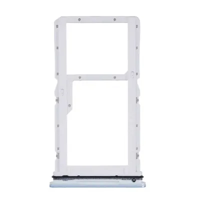 SIM Card Holder Tray for Motorola Moto G8 Plus - White by Sparestream