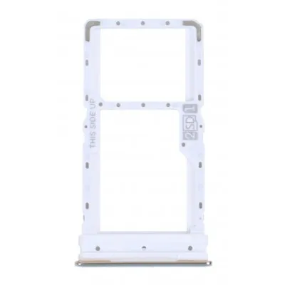 SIM Card Holder Tray for Motorola Moto G52 - White by Sparestream