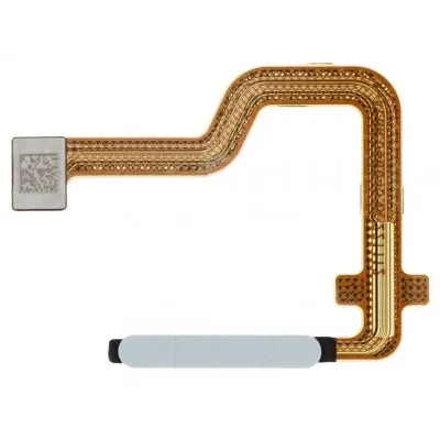 Fingerprint Sensor with Flex Cable for Motorola Moto G52 White by Sparestream