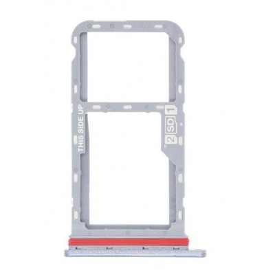 SIM Card Holder Tray for Motorola Moto G40 Fusion - Grey by Sparestream