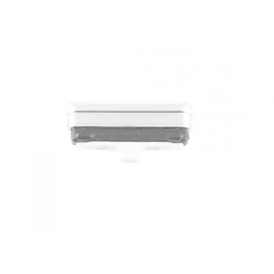 Power Button Outer for Lava Z6 White - Plastic On Off Switch by Sparestream