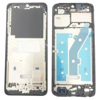 LCD Frame Middle Chassis for Itel A70 - White By Sparestream