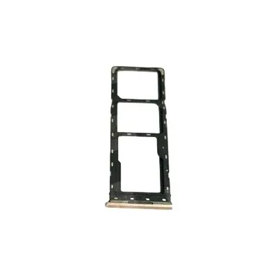 SIM Card Holder Tray for Itel A70 - Gold by Sparestream