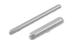 Volume Side Button Outer for Itel A44 Power White - Plastic Key By Sparestream