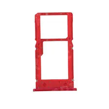 SIM Card Holder Tray for Itel A62 Red by Sparestream