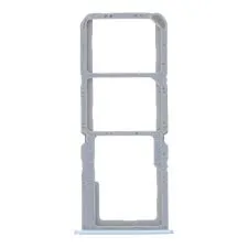 SIM Card Holder Tray for Tecno Pova 2 - Silver by Sparestream