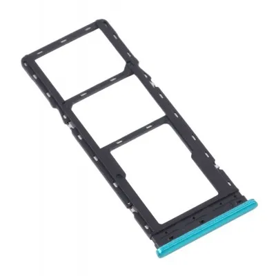 SIM Card Holder Tray for Tecno Camon 17 Global CG6 - Green by Sparestream