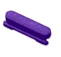 Power Button Outer for Tecno Spark 4 Purple - Plastic On Off Switch by Sparestream