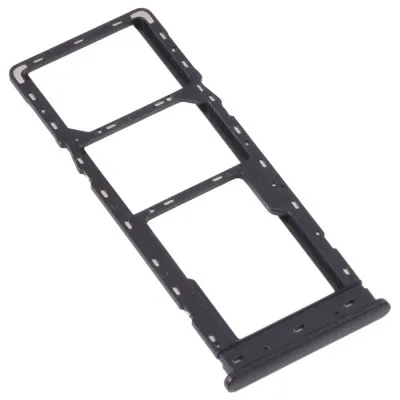 SIM Card Holder Tray for Tecno Camon 16 - Black by Sparestream