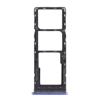 SIM Card Holder Tray for Tecno Pova 4 - Blue by Sparestream