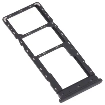 SIM Card Holder Tray for Tecno Camon 18 - Black by Sparestream