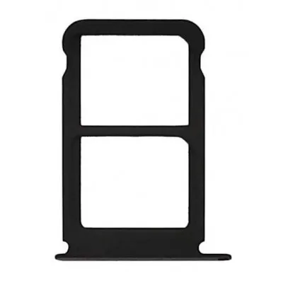 SIM Card Holder Tray for Lenovo K8 Note - Black by Sparestream