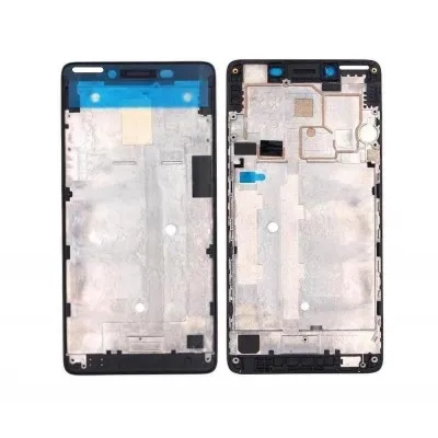 LCD Frame Middle Chassis for Lenovo A6000 - Yellow by Sparestream
