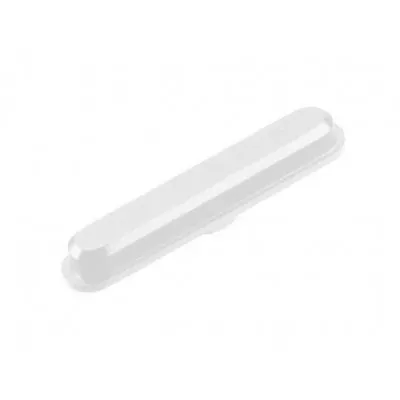 Power Button Outer for Lenovo A6000 Plus White - Plastic On Off Switch by Sparestream