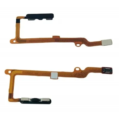 Fingerprint Sensor with Flex Cable for Honor X8a Black by Sparestream