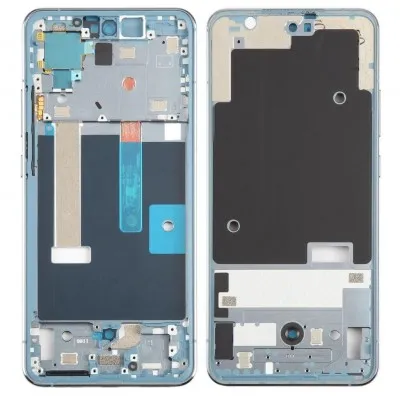 LCD Frame Middle Chassis for Nokia X30 - White by Sparestream