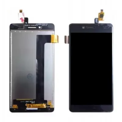 LCD with Touch Screen for BLU Studio C 8+8 - White (display glass combo folder) by Sparestream