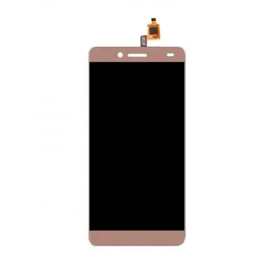 LCD with Touch Screen for BLU Studio C 8+8 - Bronze (display glass combo folder) by Sparestream