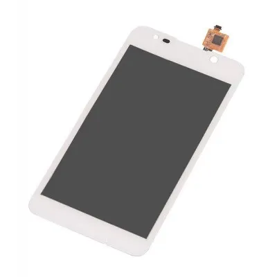LCD with Touch Screen for BLU Studio Selfie LTE - White (display glass combo folder) by Sparestream