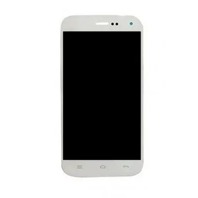 LCD with Touch Screen for BLU Studio 5.0 II - White (display glass combo folder) by Sparestream