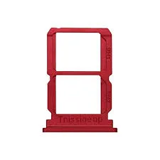 SIM Card Holder Tray for BLU Studio X10 Plus - Red by Sparestream