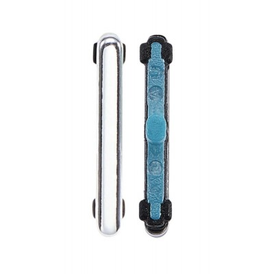Power Button Outer for Samsung Galaxy S21 Plus Silver - Plastic On Off Switch by Sparestream