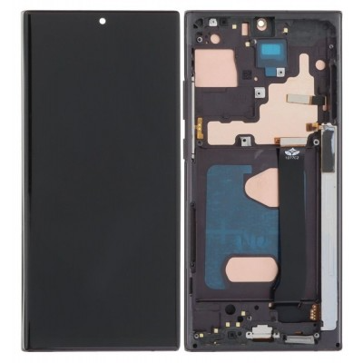 LCD with Touch Screen for Samsung Galaxy Note 20 Ultra 5G - Black (display glass combo folder) by Sparestream